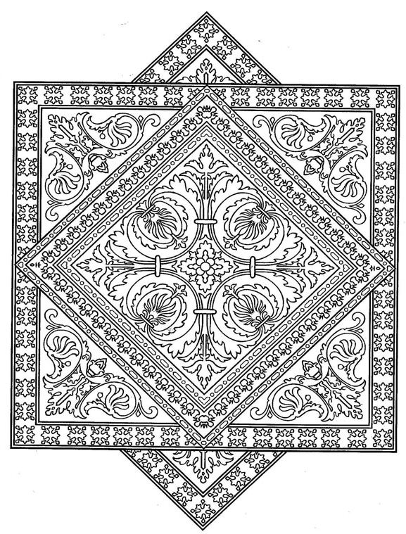 Plansa de colorat cu Modele 9 30